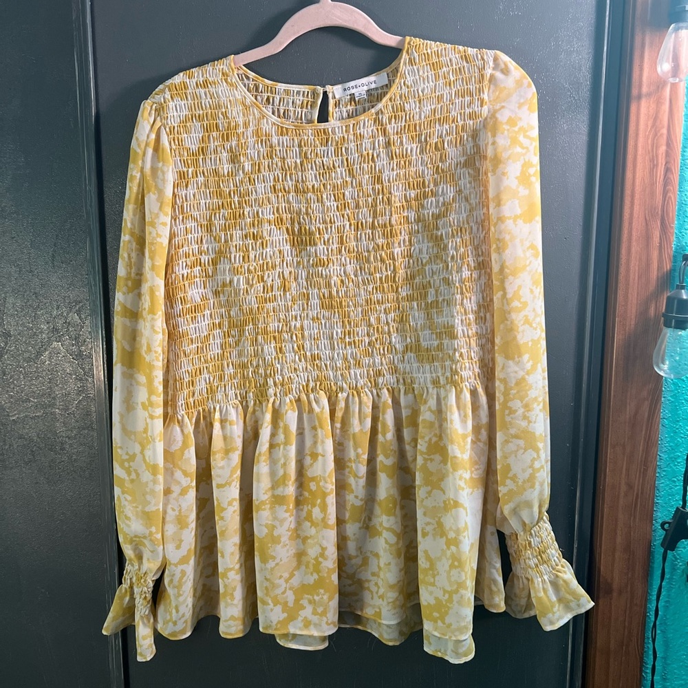 Yellow long sleeve